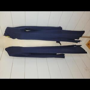 Steve Madden XS/Small Navy blue hooded swing cardigan